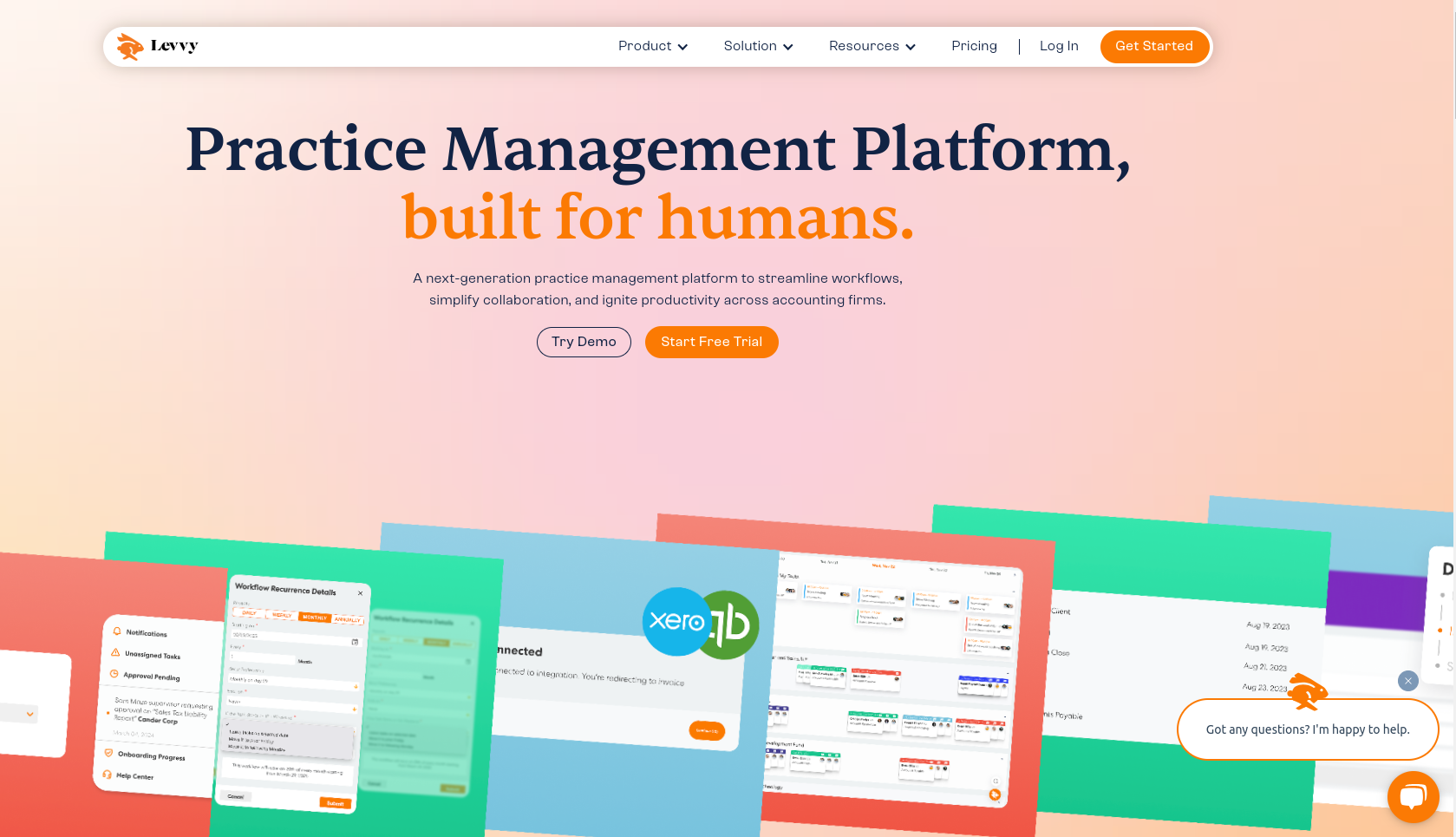 Levvy – Workflow & Client Management Platform